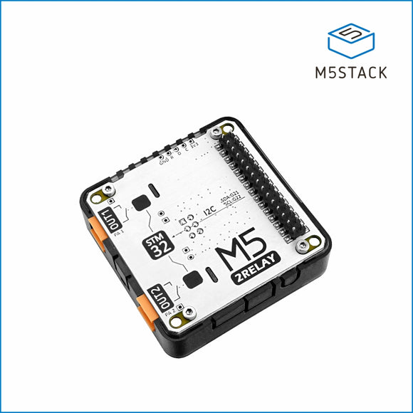 2-Channel AC Relay Module 13.2 (STM32F030) - m5stack-store