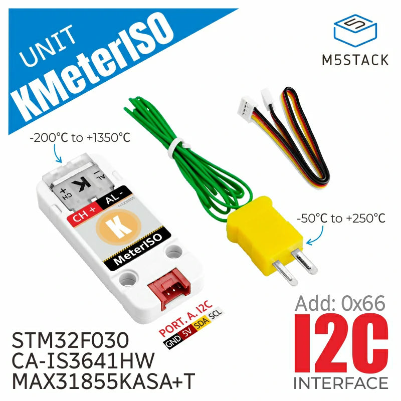  K Type Thermocouple Module, Wide Measuring Range, High Accuracy  MAX31855 Module with SPI Interface for Temperature Sensor : Industrial &  Scientific