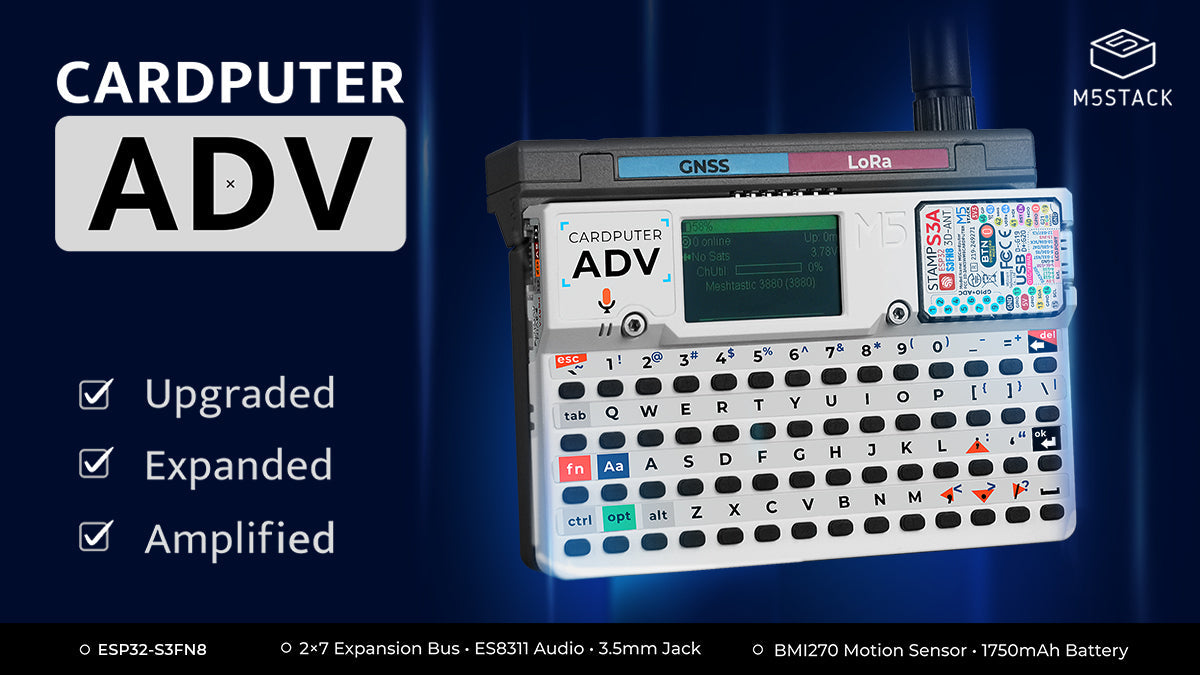 M5Stack Launches Cardputer-Adv: Upgraded Card-Sized Computer for Rapid ...