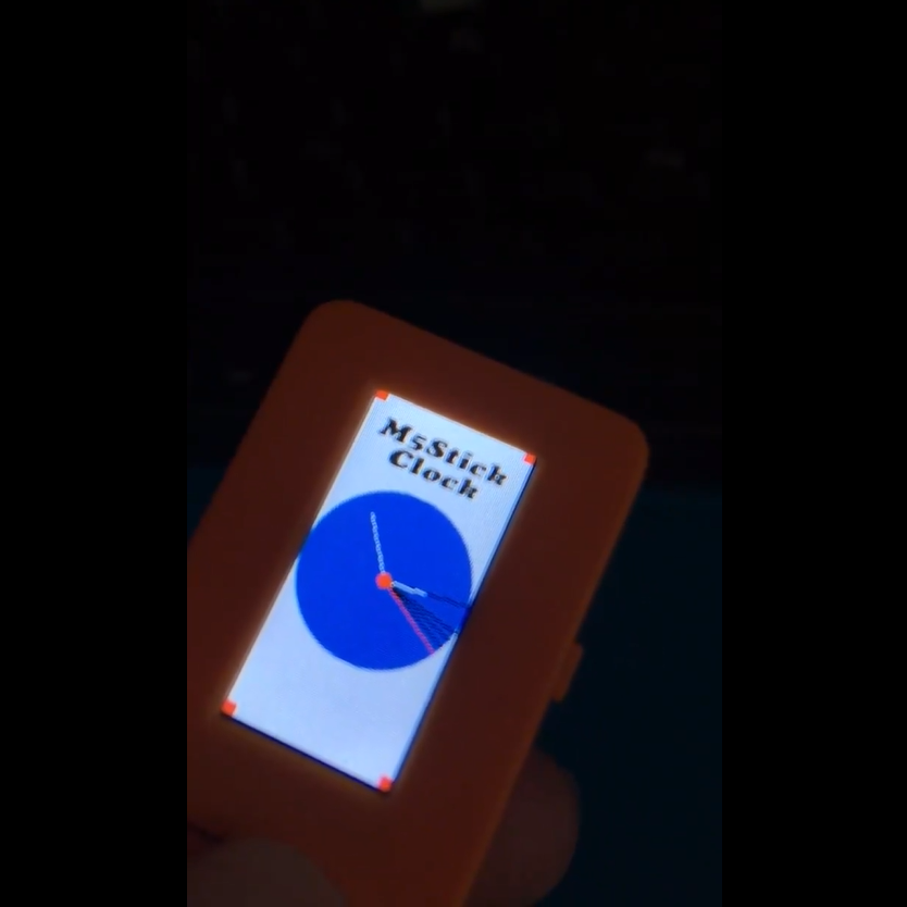 M5StickC_Clock | m5stack-store