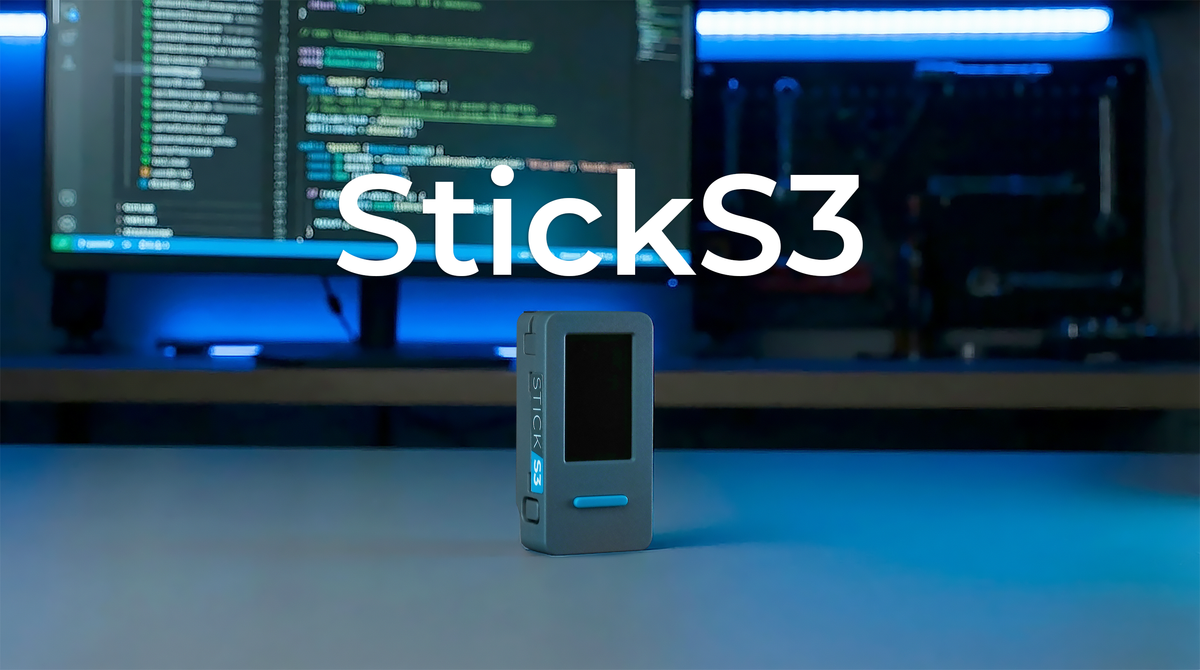M5Stack Launches StickS3: An Enhanced Compact Controller for IoT Proje ...