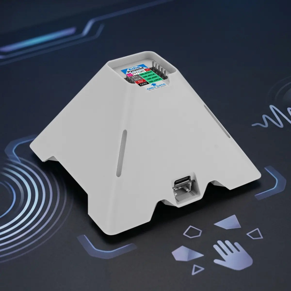 Echo Pyramid Smart Speaker Base without M5Atom - m5stack-store