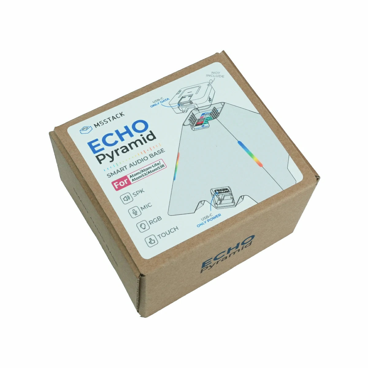 Echo Pyramid Smart Speaker Base without M5Atom - m5stack-store