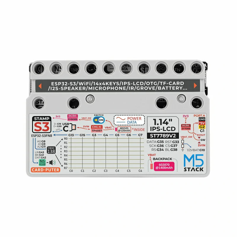 M5Stack Cardputer Kit w/ M5StampS3 | m5stack-store