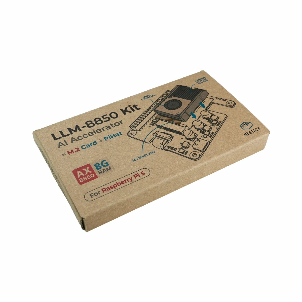 AI-8850 LLM Accelerator M.2 Kit 8GB Version (AX8850)
