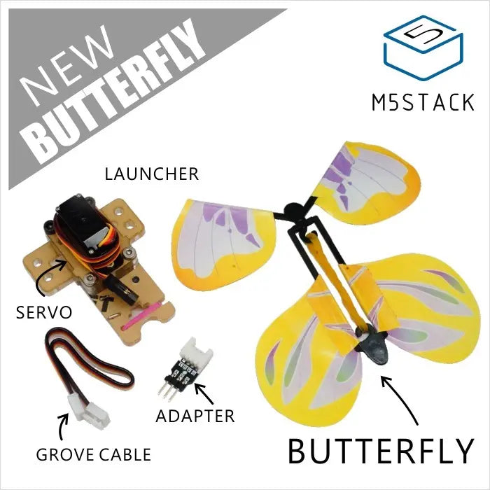 [EOL] Rubber Band Powered Butterfly Launcher