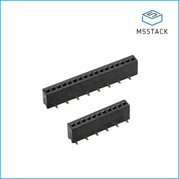 1.27 Header BUS Socket SMD for M5StampS3 (10 sets)