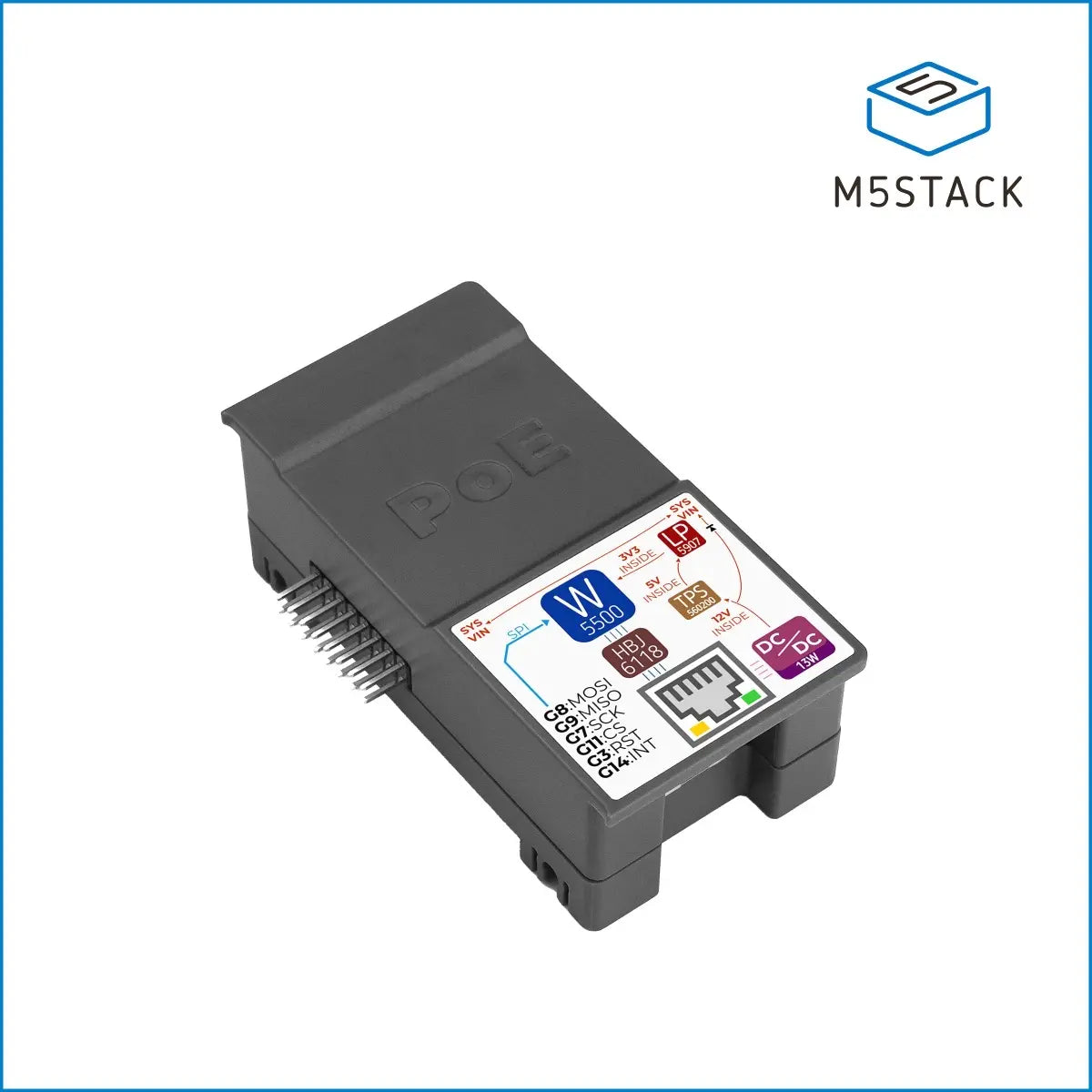 PoE Module for StamPLC (W5500)