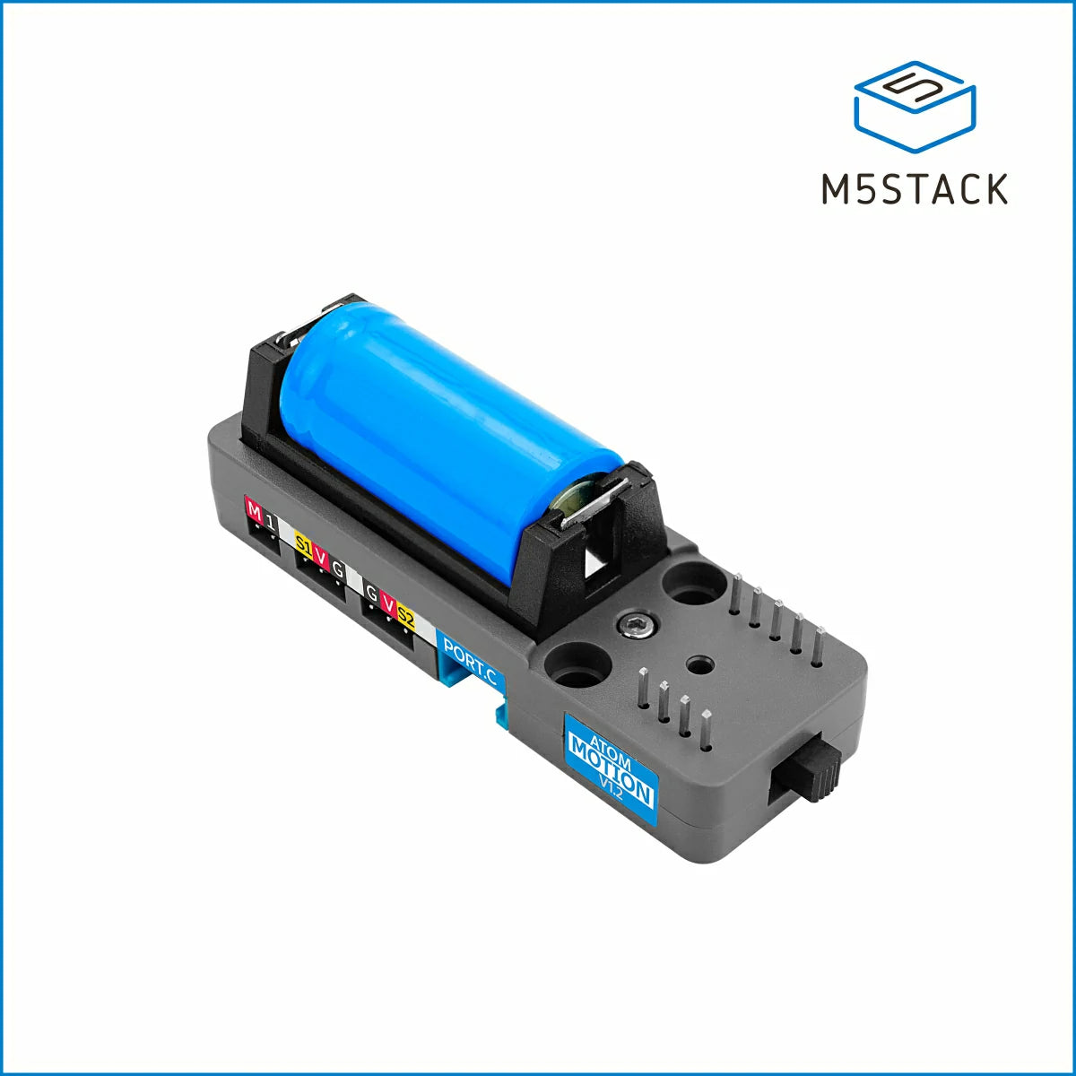 ATOMIC Motion Base v1.2 with Power Monitor (INA226AIDGSR)– m5stack
