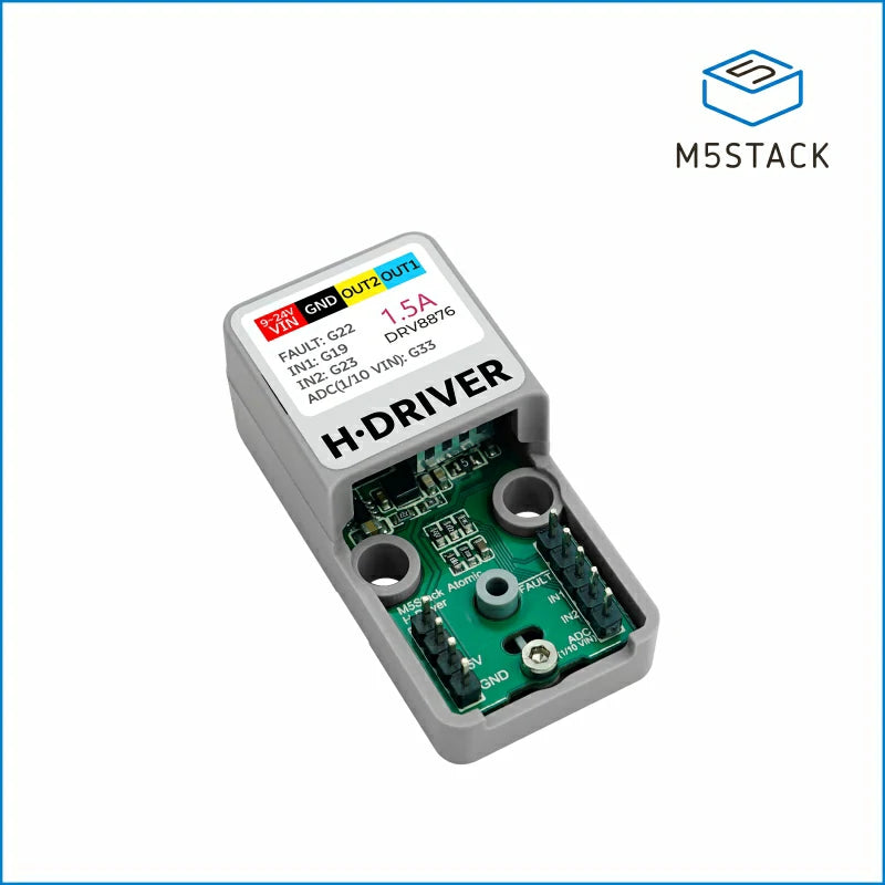 ATOMIC（アトミック）「LT12 demo powerbridge ATOMIC H-Bridge Driver Base (DRV8876)– m5stack-store