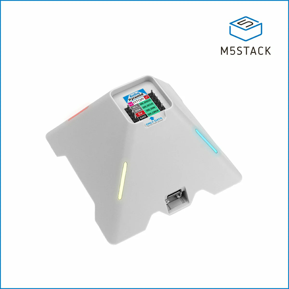 Echo Pyramid Smart Speaker Base without M5Atom - m5stack-store