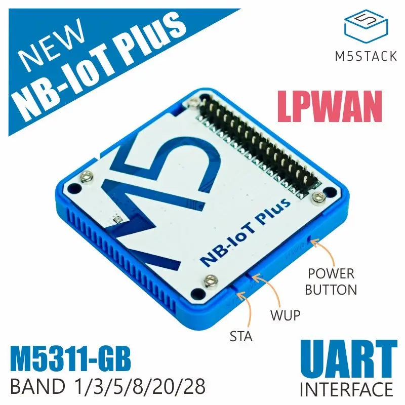 [EOL] M5Stack NB-IoT Plus Module (M5311-GB) - m5stack-store