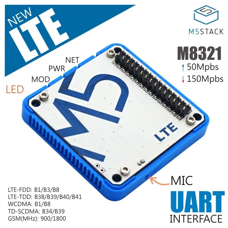 [EOL] M5Stack LTE Module (M8321) - m5stack-store