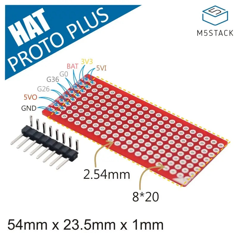 [EOL] M5StickC Proto Plus Hat