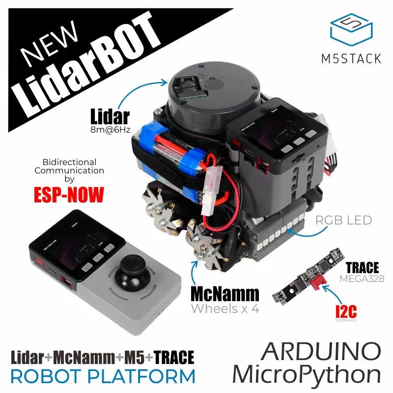 [EOL] Lidar Bot AGV Mini Carkit Mecanum Wheels