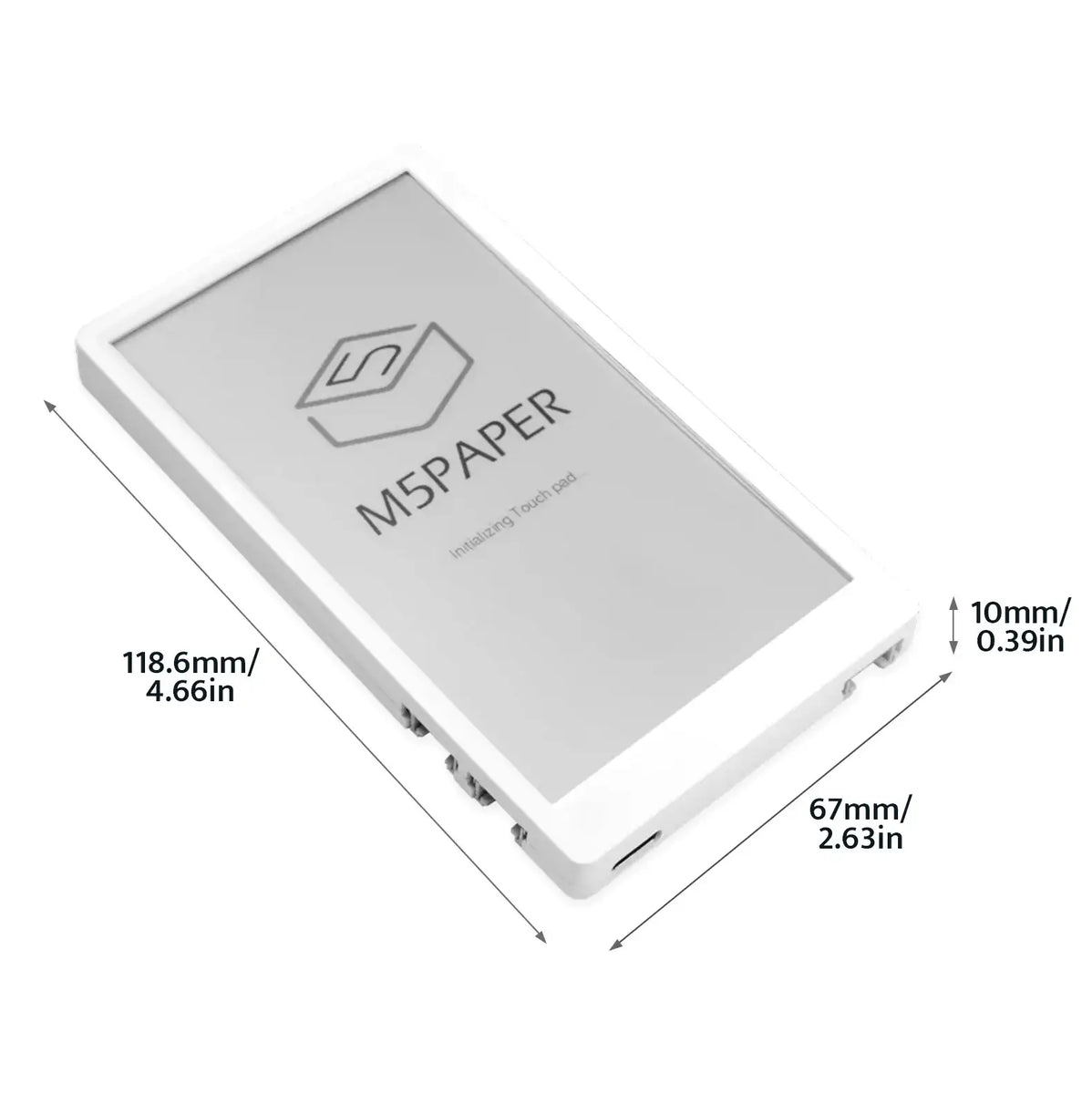 M5Paper ESP32 Development Kit V1.1 (960X540, 4.7" eInk display, 235 ppi)