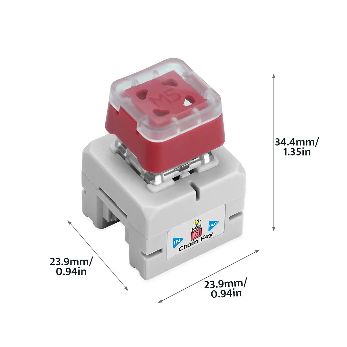 Chain Mechanical Key Button (STM32G031)