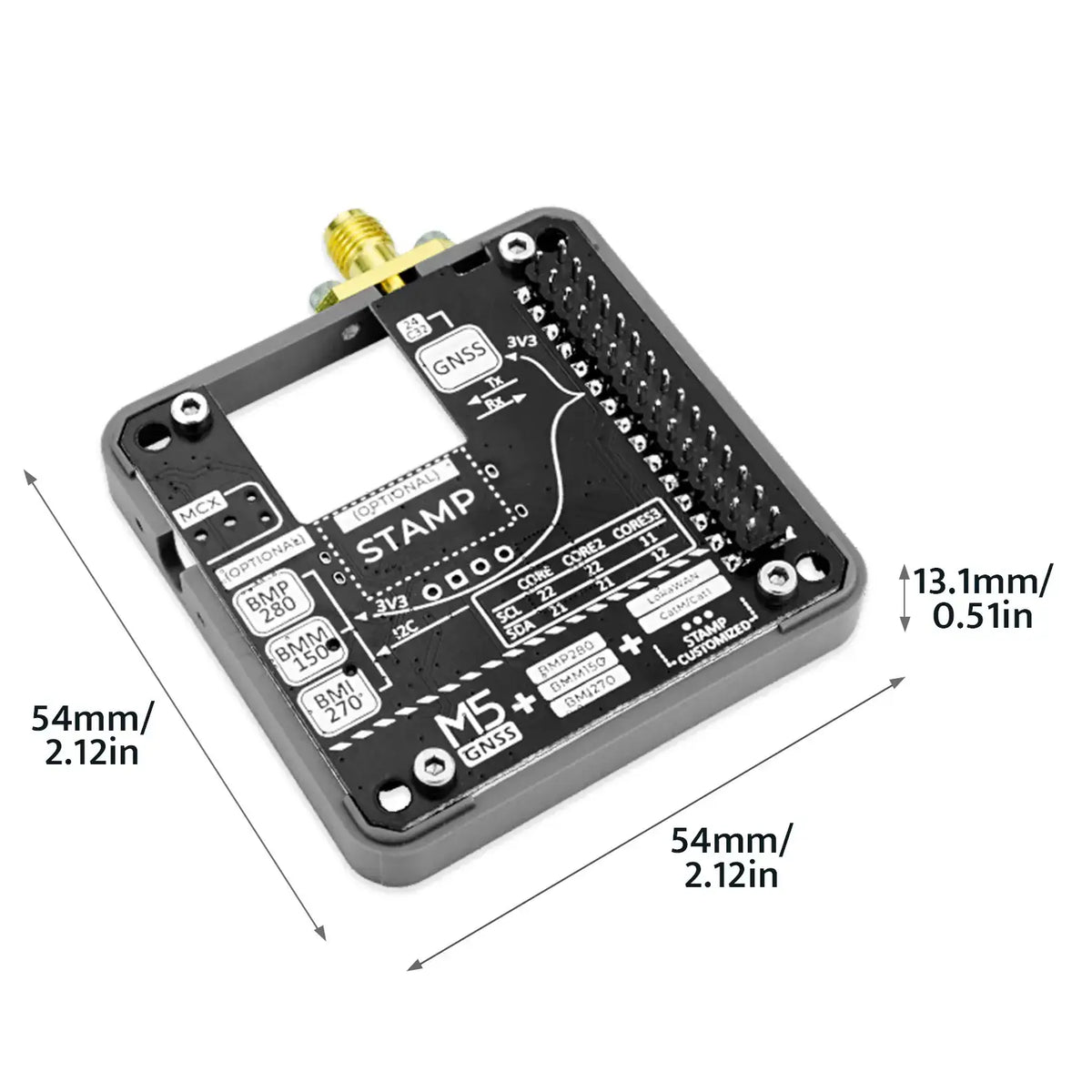 Bmi270 Module GNSS Module with Barometric Pressure, IMU, Magnetometer Sensors (NEO-M ...