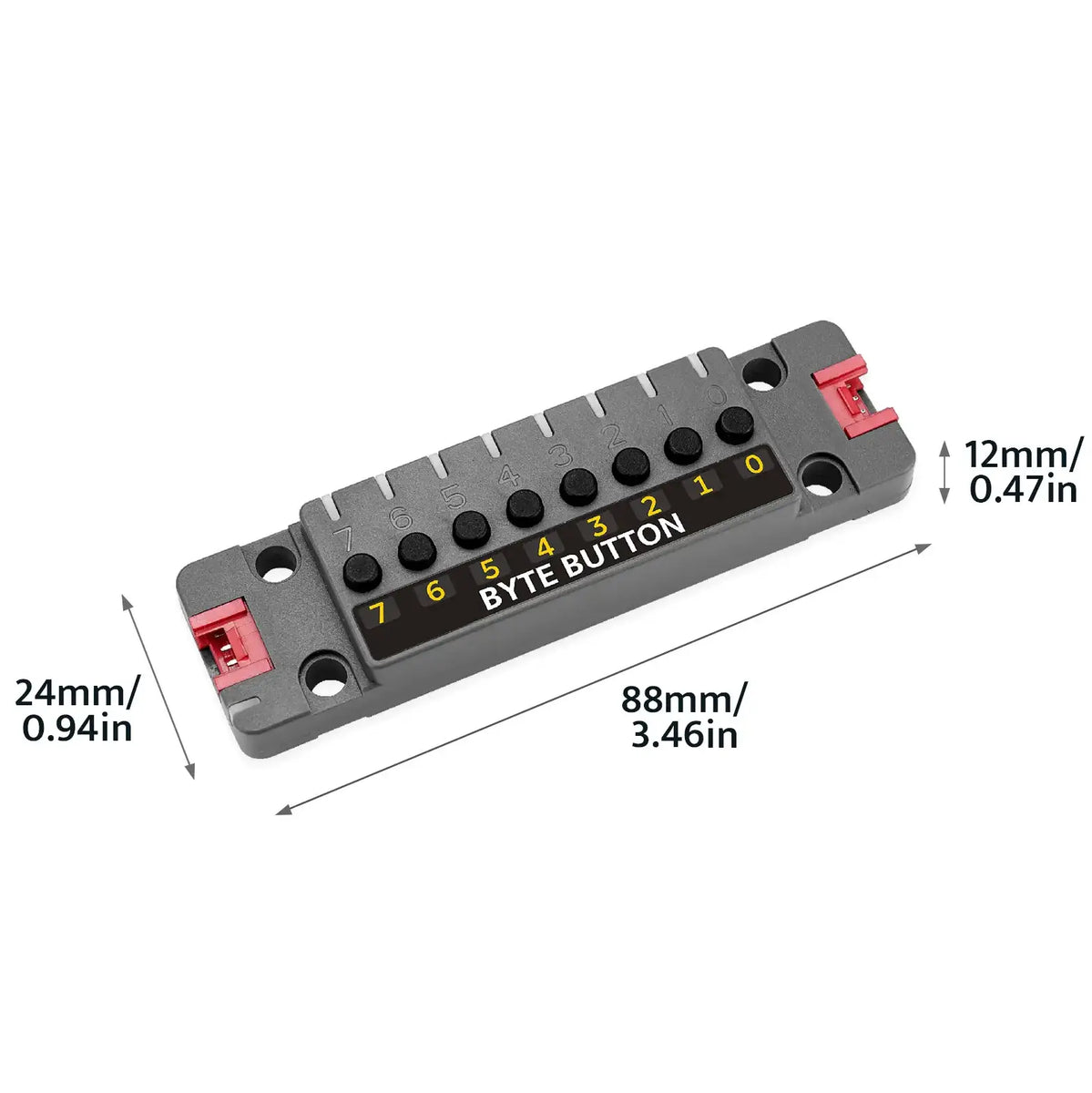 Byte Button Unit with 8x Buttons (STM32G031) - m5stack-store