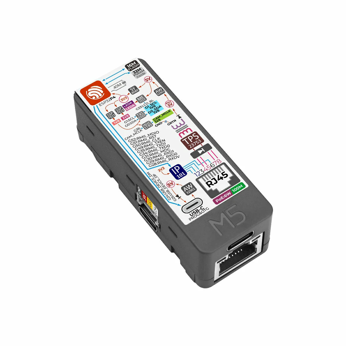 Unit PoE with ESP32-P4 - m5stack-store