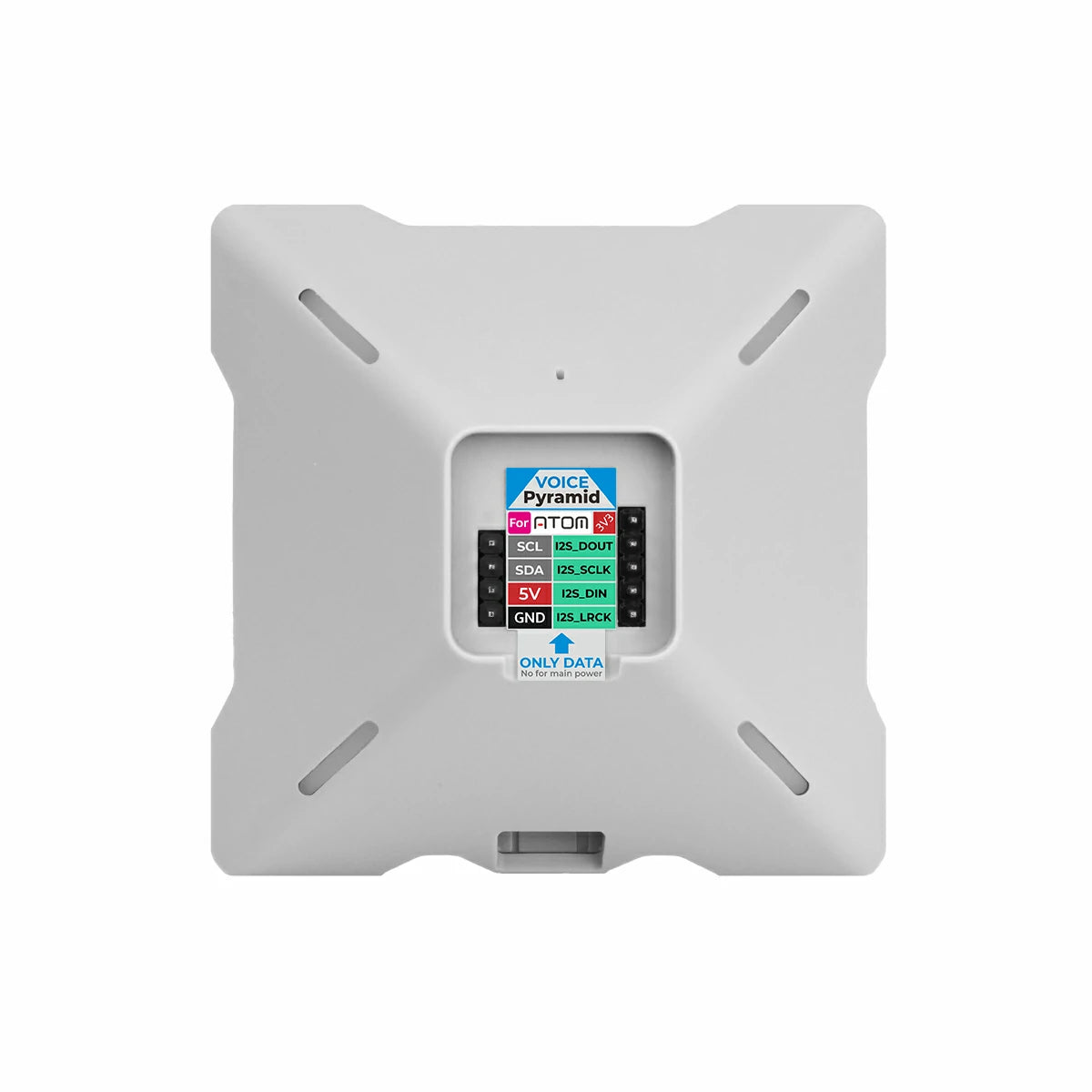 Voice Pyramid Smart Speaker Base without M5Atom - m5stack-store
