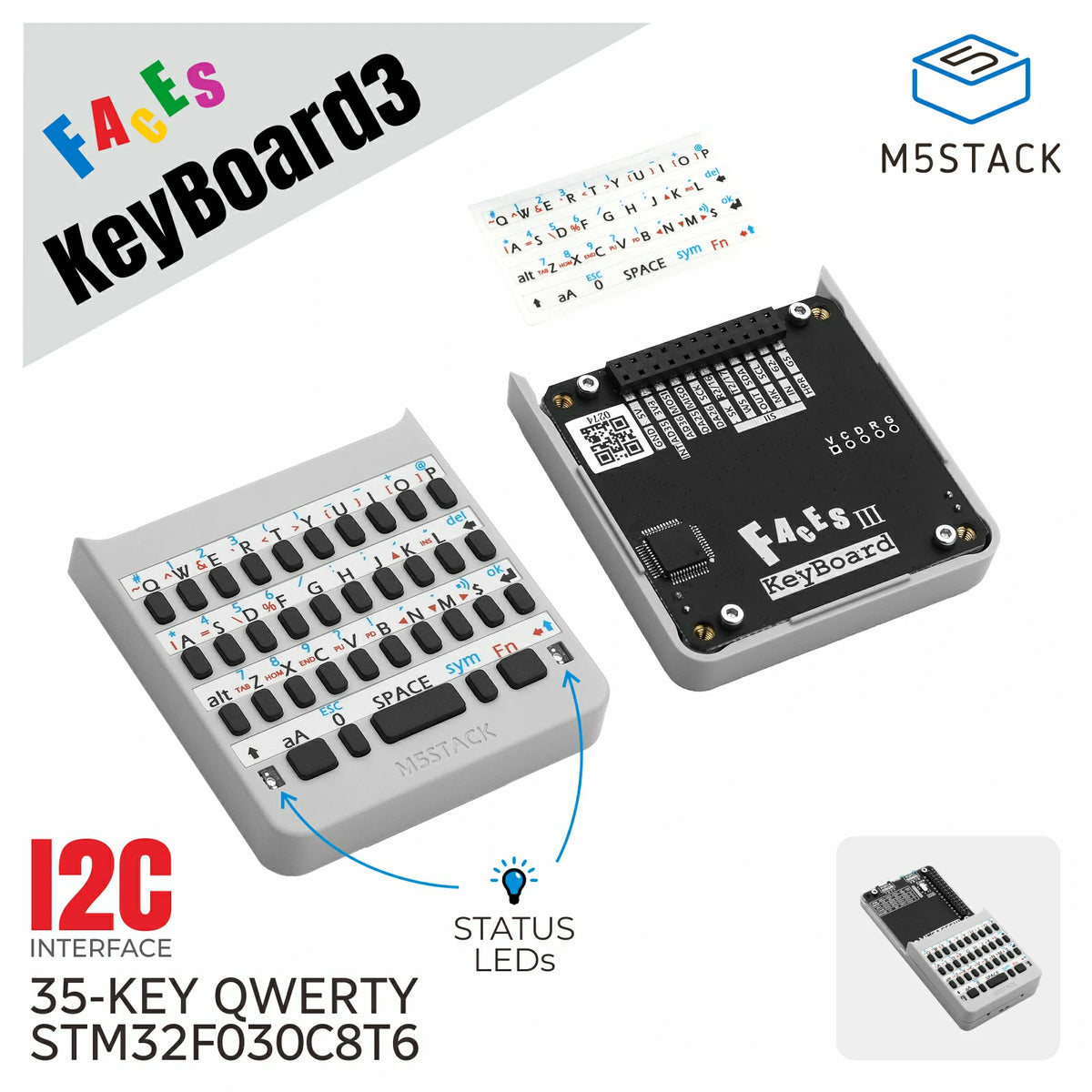 M5STACK Faces KeyBoard Panel v3.0