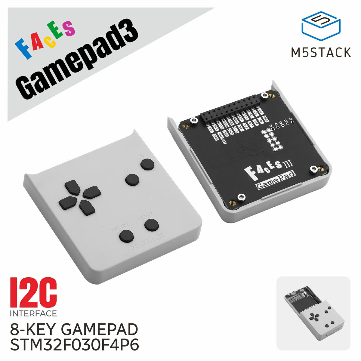 M5STACK Faces Gamepad Panel v3.0