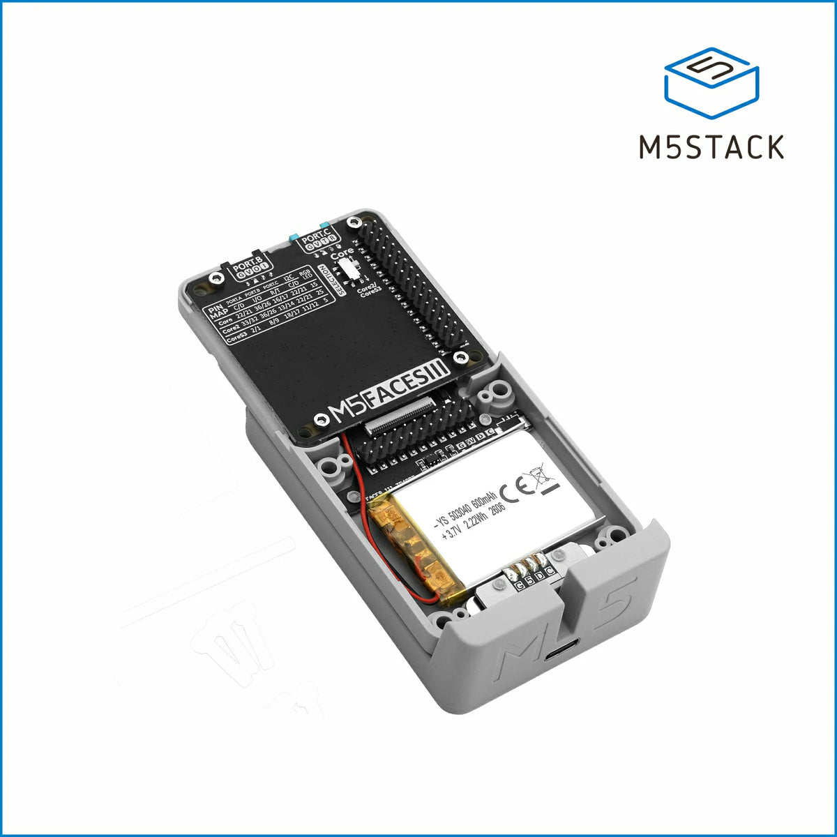 M5STACK Faces 3 Bottom Board