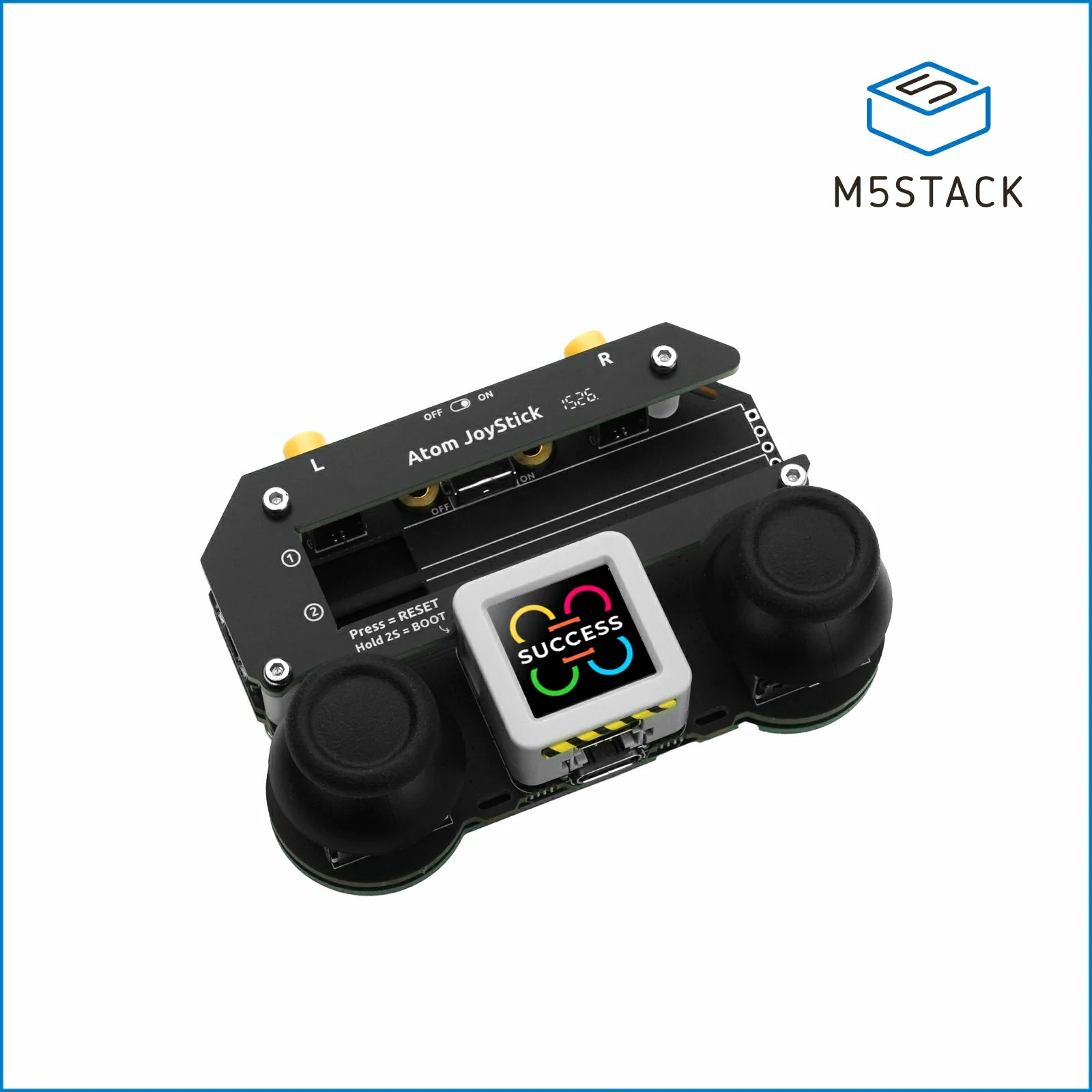 G@NG5TA NO. INC MATERIAL OBJECT Atom™ CD M5Atom Joystick with M5AtomS3R V1.1 | M5Stack-Store