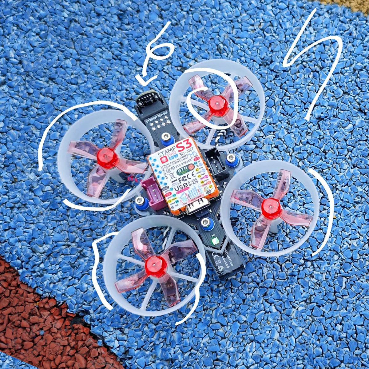 M5Stamp Fly v1.1 with M5StampS3A