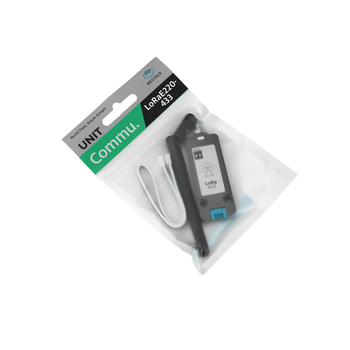 LoRa Unit 433MHz with Antenna (E220) - m5stack-store