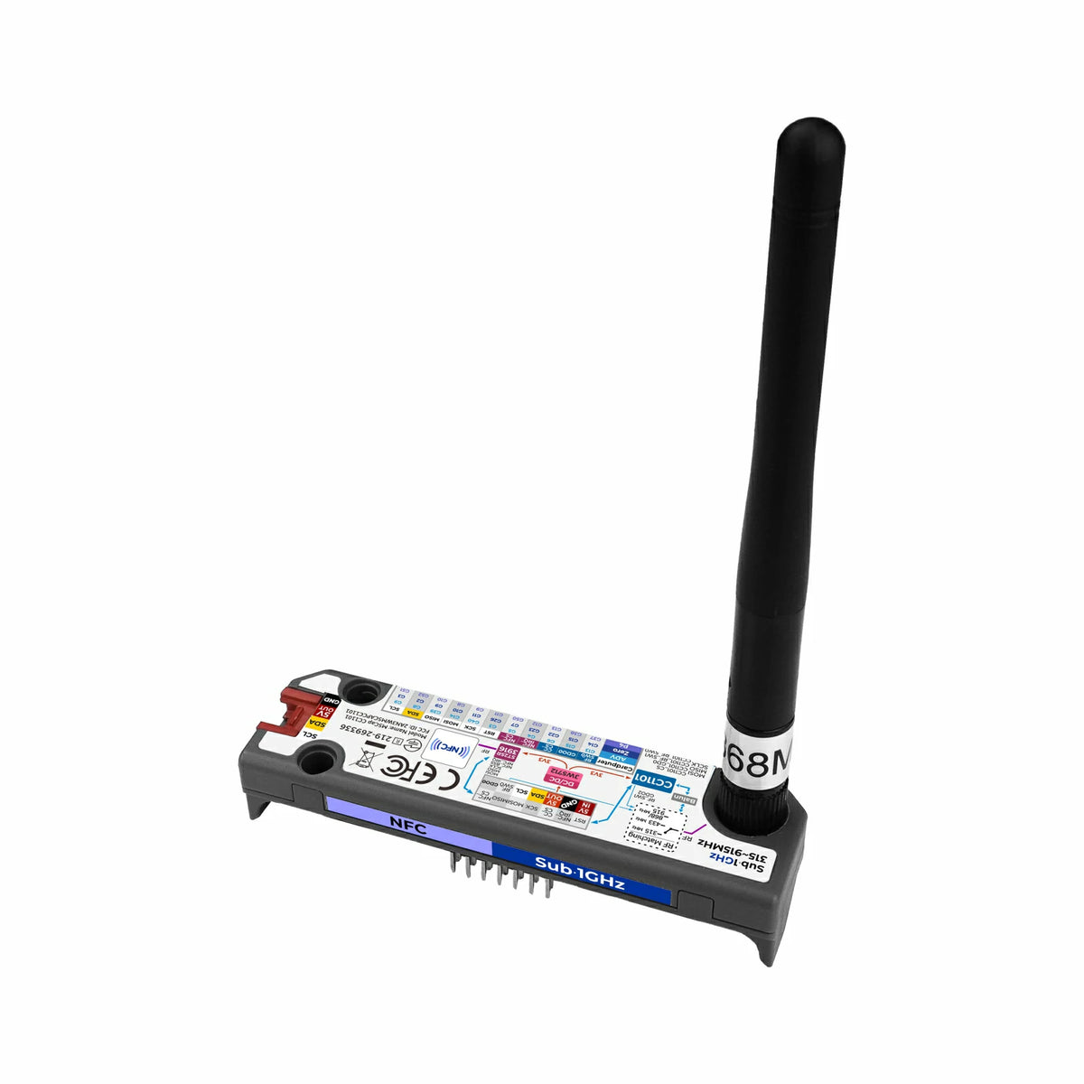 Cap CC1101 & NFC for Cardputer Adv