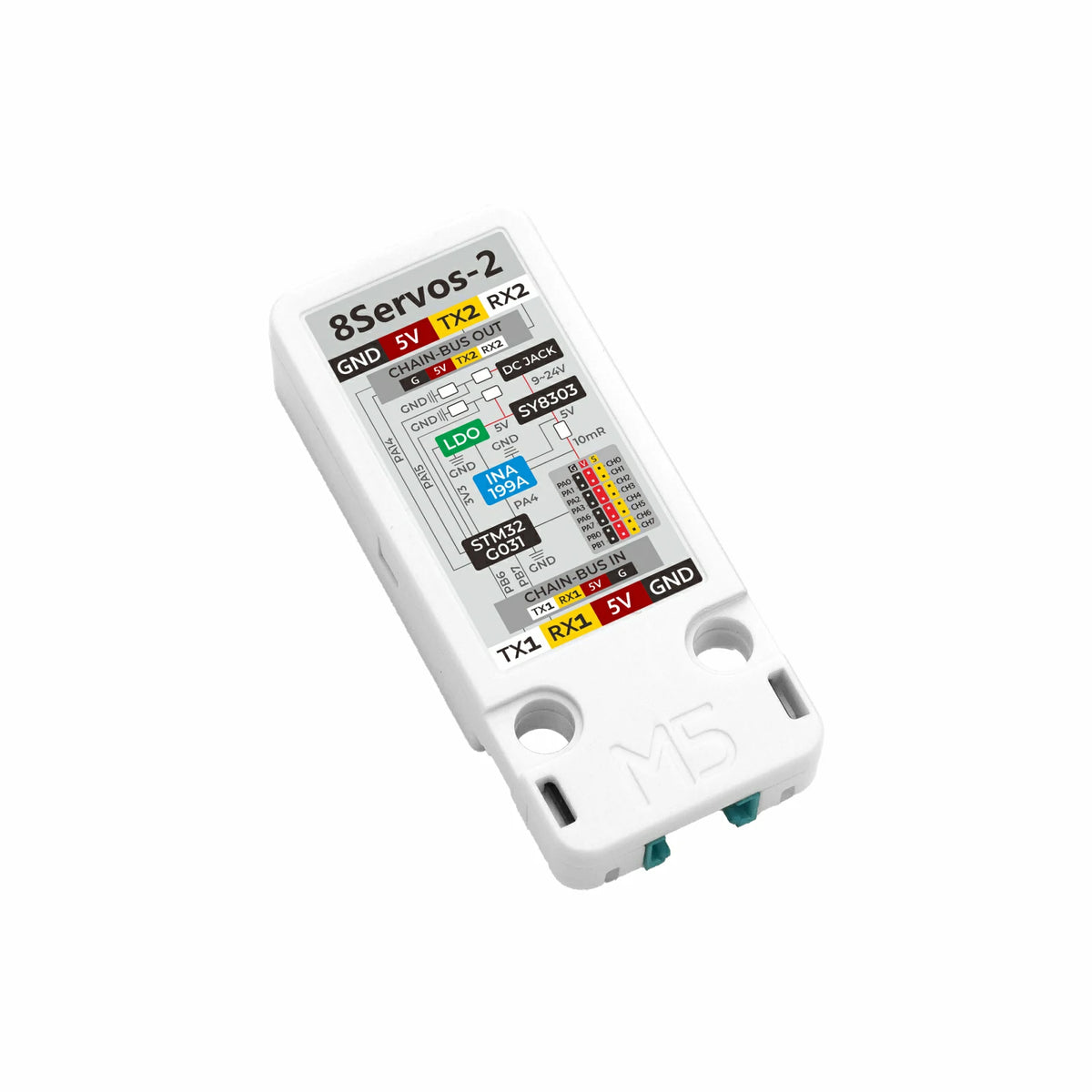 8-Channel Servo2 Chain (STM32G031)