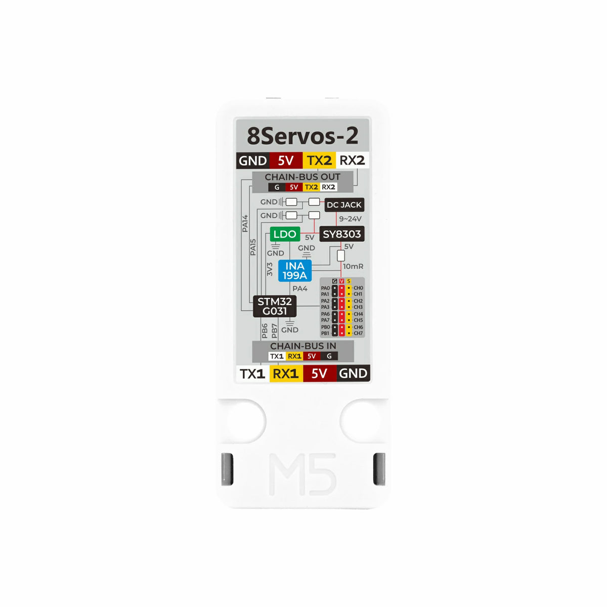 8-Channel Servo2 Chain (STM32G031)