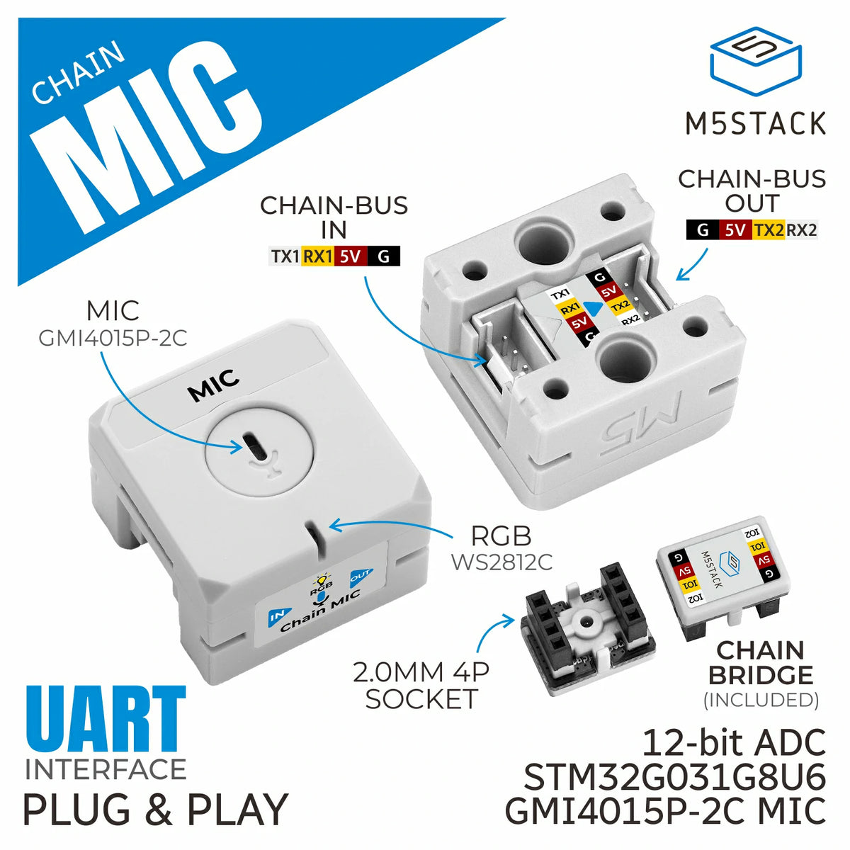 Chain Microphone (GMI4015P)