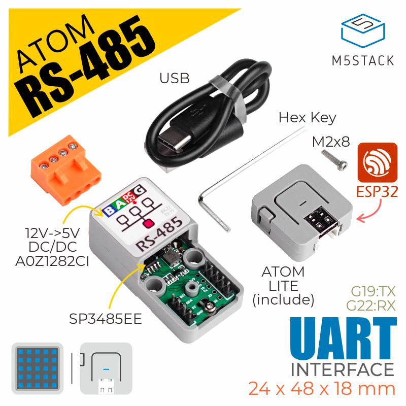 [EOL] ATOM RS485 DC/DC Voltage Converter Development Kit (SP3485EE)