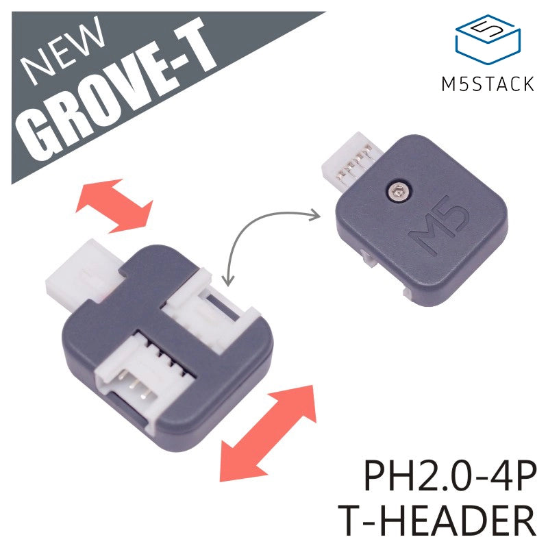 Grove-T Connector (5pcs) - m5stack-store