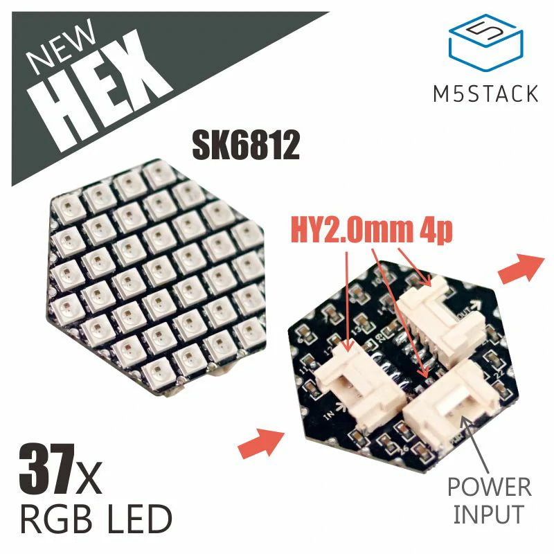 HEX RGB LED Board (SK6812)