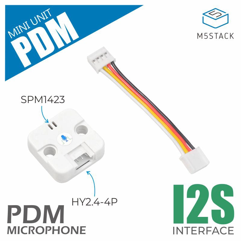 PDM MEMS Microphone Unit (SPM1423)
