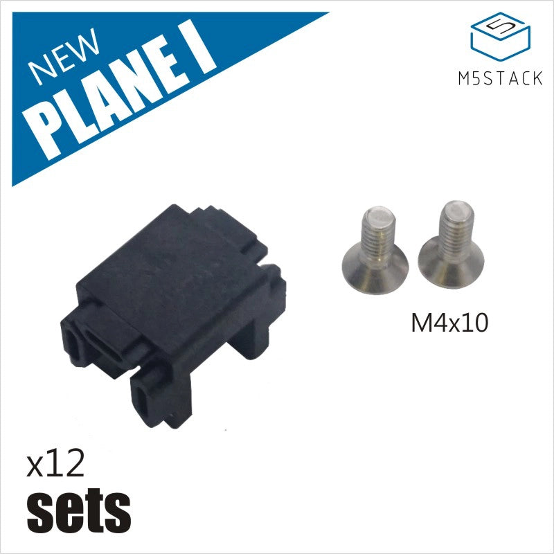 Plane I Plastic Corner Connector for 1515 Aluminum Extrusions - m5stack-store