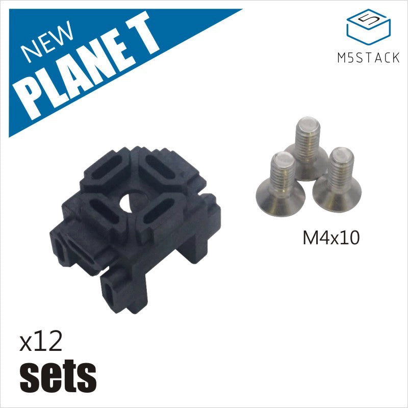 Plane T Plastic Corner Connector for 1515 Aluminum Extrusions - m5stack-store