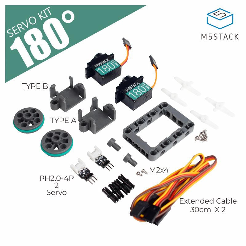 Servo Kit 180° Brick-compatible