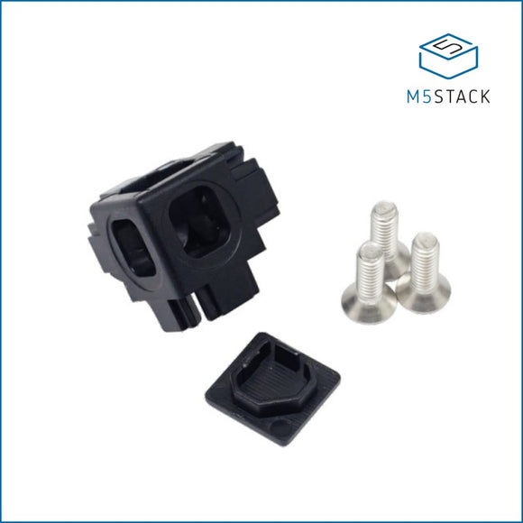 Plastic Corner Connector for 1515 Aluminum Extrusions (10pcs) - m5stack-store