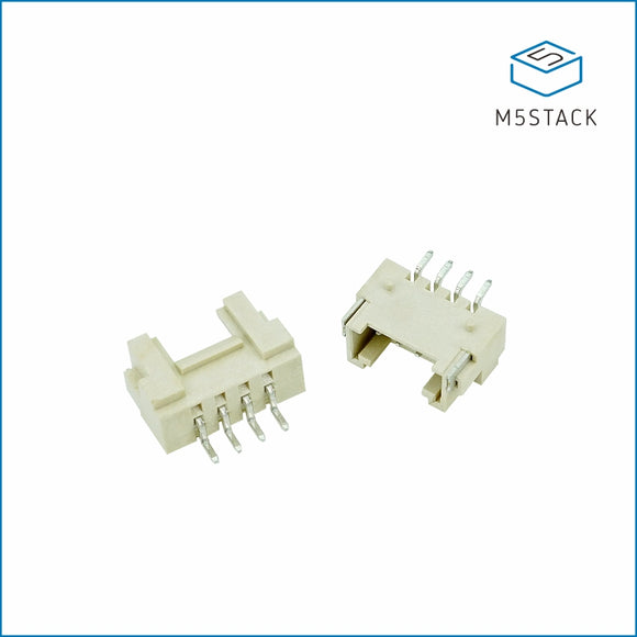 Grove Female Header - HY2.0-4P -SMD with Locating Pins (20pcs) - m5stack-store
