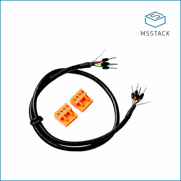 24AWG 4-Core Shielded Twisted Pair Cable - m5stack-store